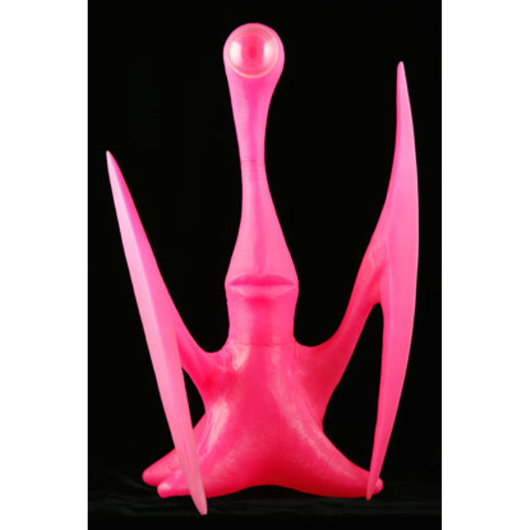 Parasyte 1/1 Scale Sofubi Migi Glow-in-dark Edition (Pink) by Hitoshi Iwaaki
