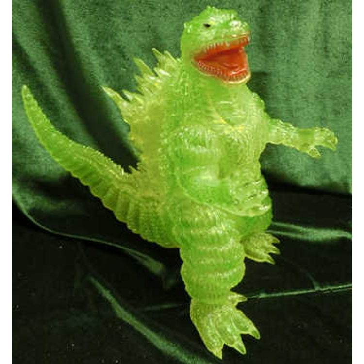 Monster Godzilla of Mamitto century (Mekagirasu / clear yellow molding) lottery prize version by Marmit (Kazumitsu Akamatsu)