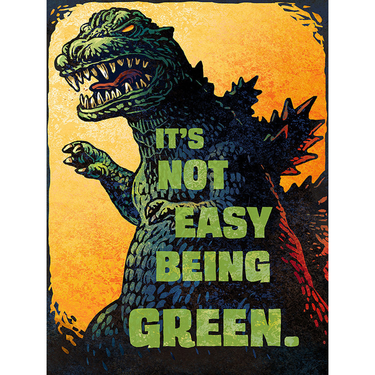 Not Easy Being Green