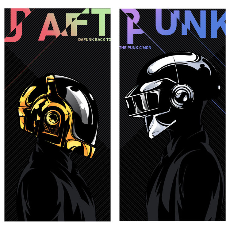 Daftendirekt — Thomas And Guy Manuel (Daft Punk) by Salvador Anguiano