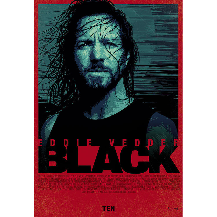EDDIE VEDDER: BLACK by Raj Khatri