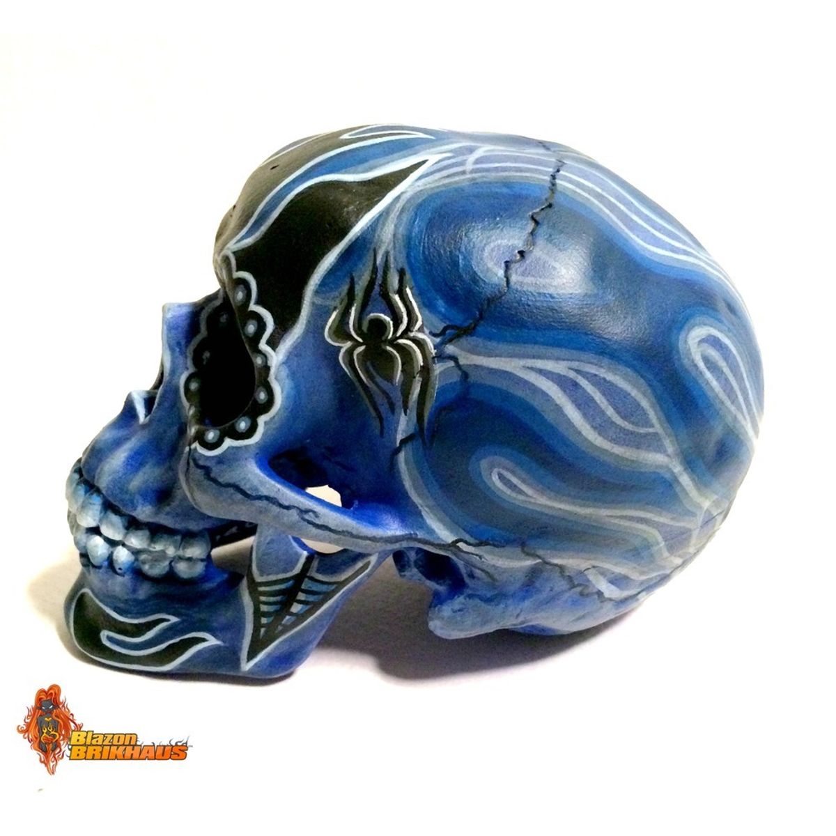 Blue Blaze Skull