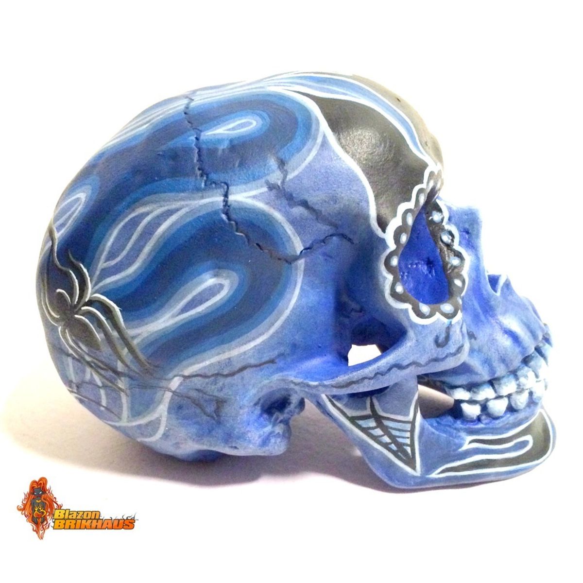 Blue Blaze Skull