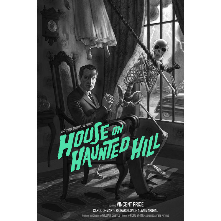 House on Haunted Hill - Variant by Jonathan Burton