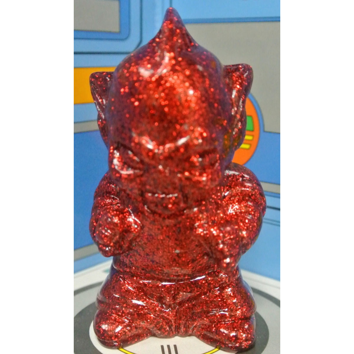 Uncle Biter - Glitter Bomb Red