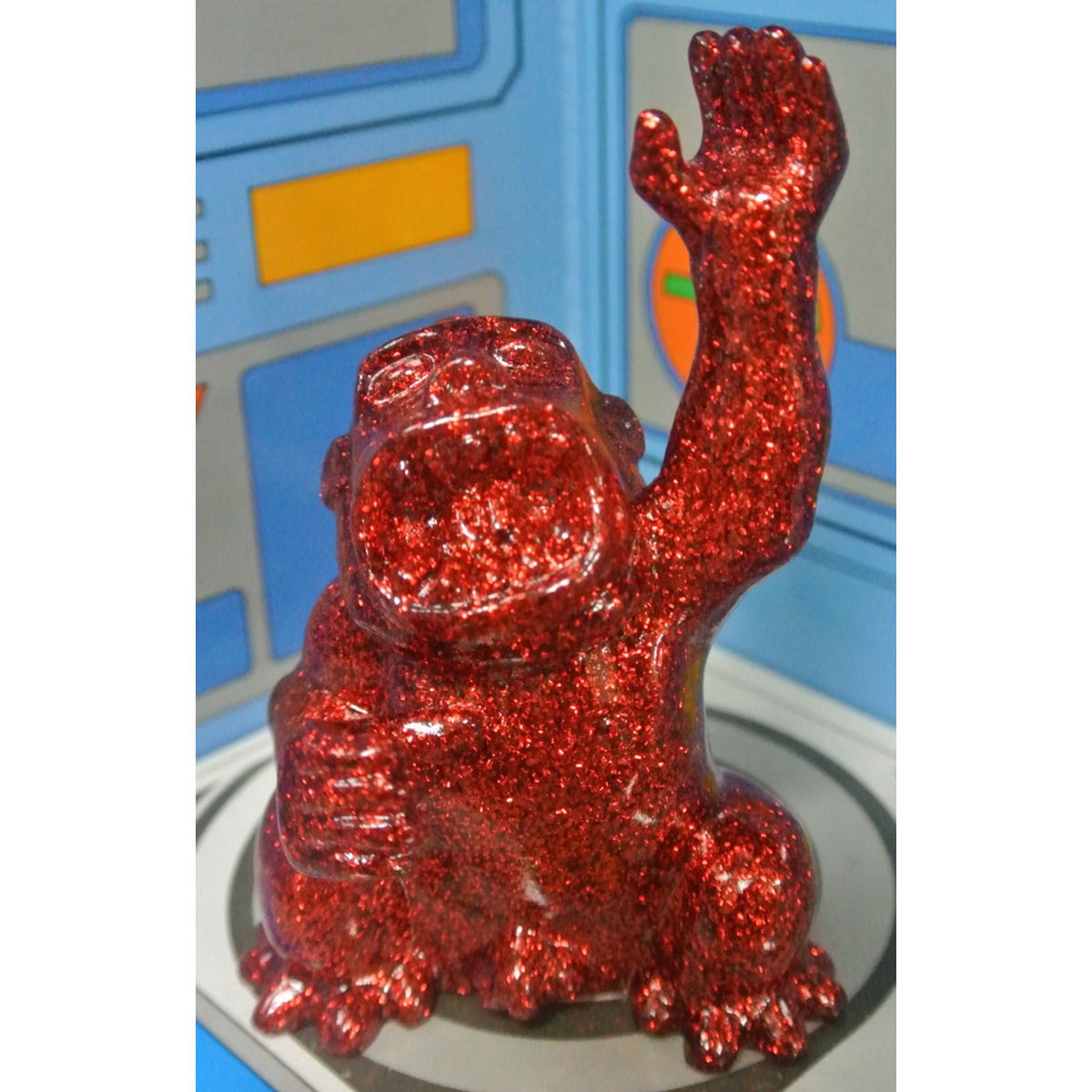 Monstre Ape - Glitter Bomb Red