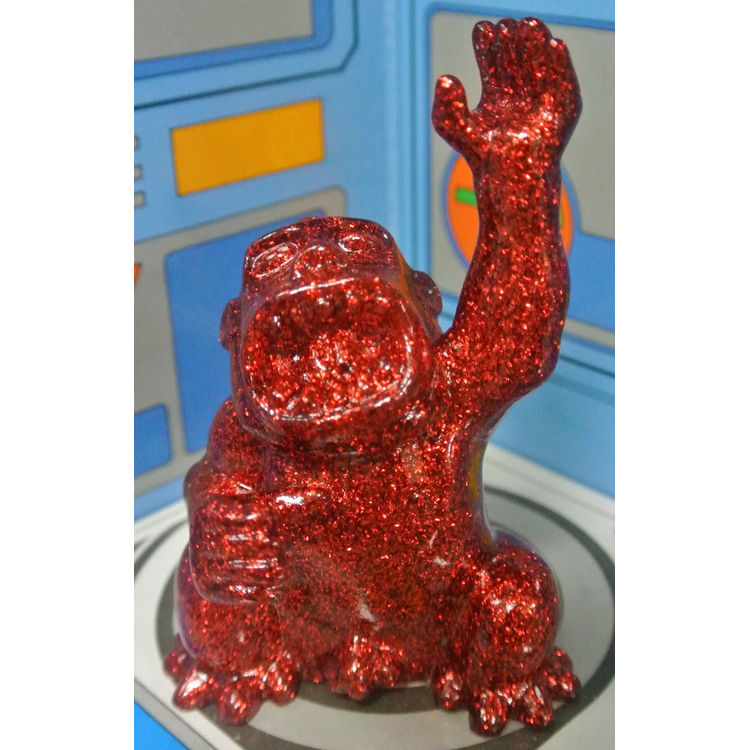 Monstre Ape - Glitter Bomb Red by Monstrehero