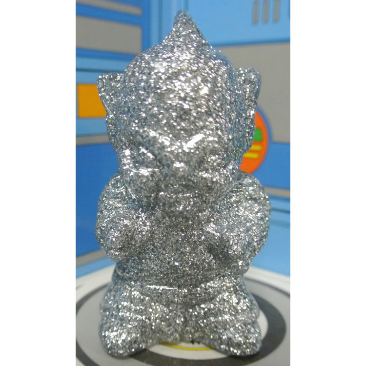 Uncle Biter - Glitter Bomb Silver by Paul Kaiju