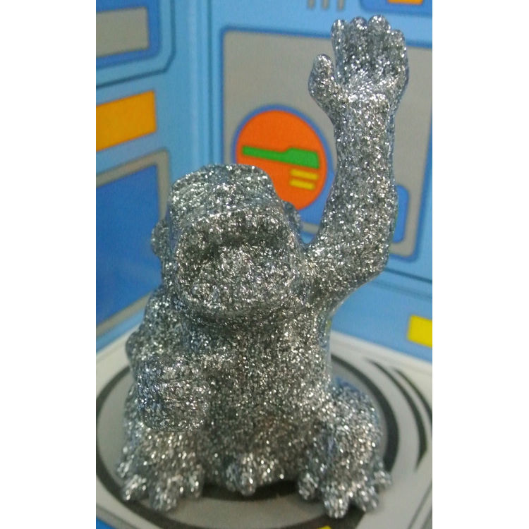 Monstre Ape - Glitter Bomb Silver by Monstrehero