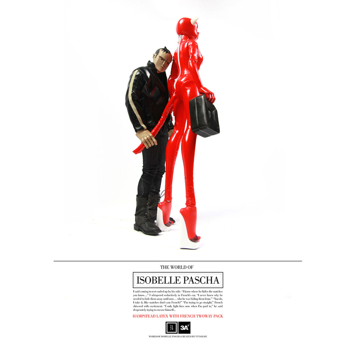 The World Of Isobelle Pascha – Hampstead Latex With French TwoWay Pack