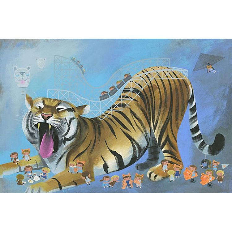 Tiger Playground by Amanda Visell