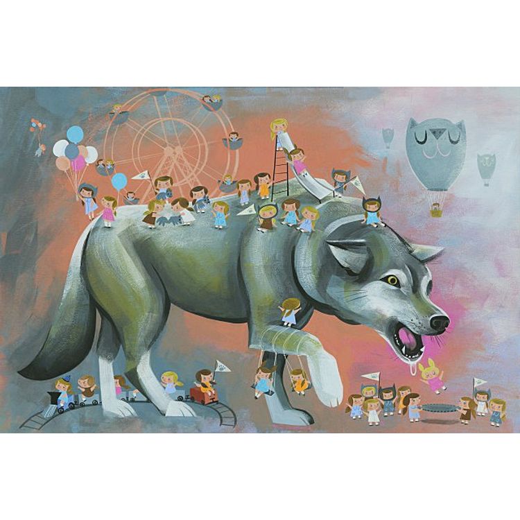 Wolf Playground by Amanda Visell