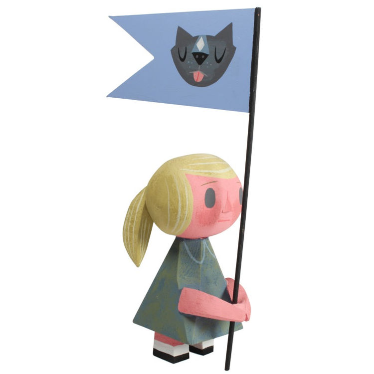 Wolf Fan by Amanda Visell
