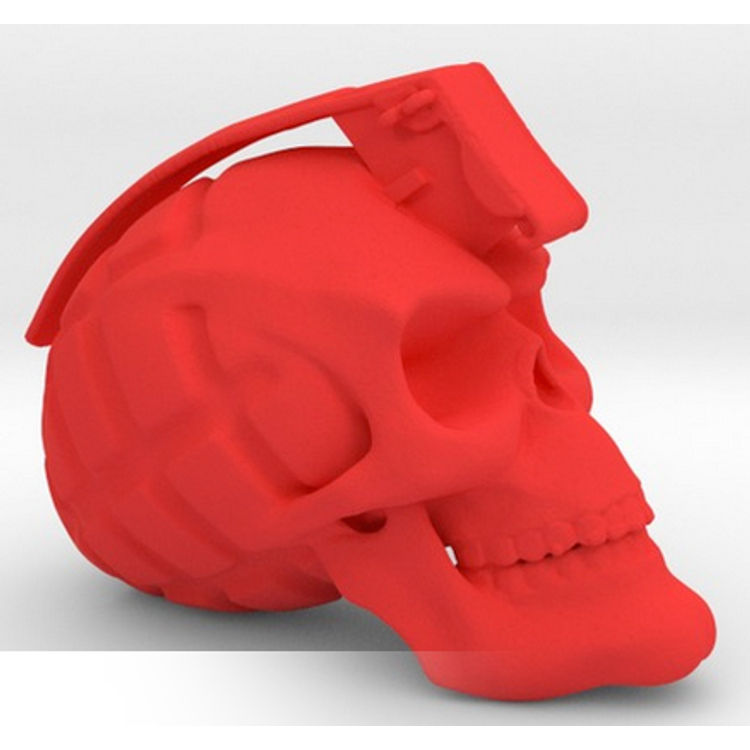 Skullnade Mini Red by David Kraig