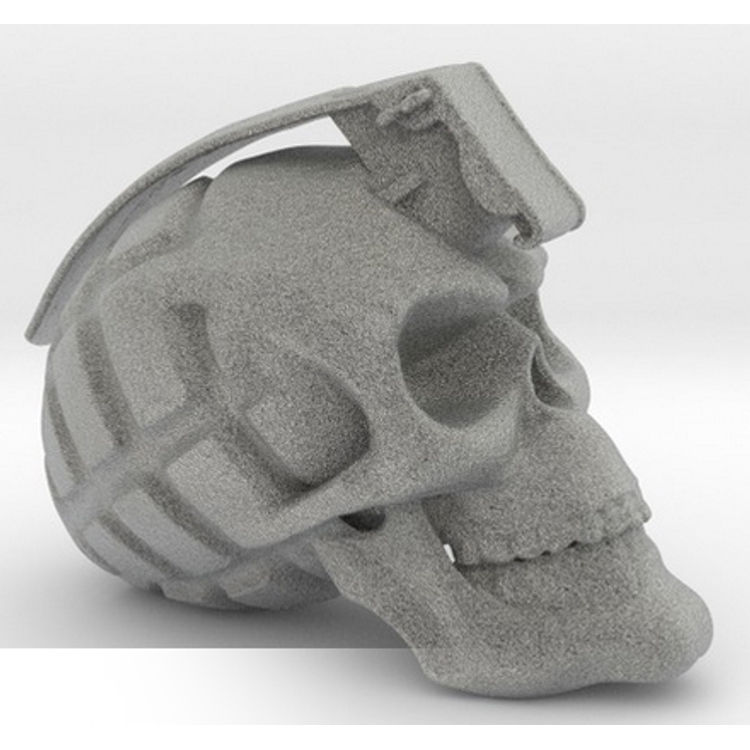 Skullnade Mini Metallic Plastic by David Kraig