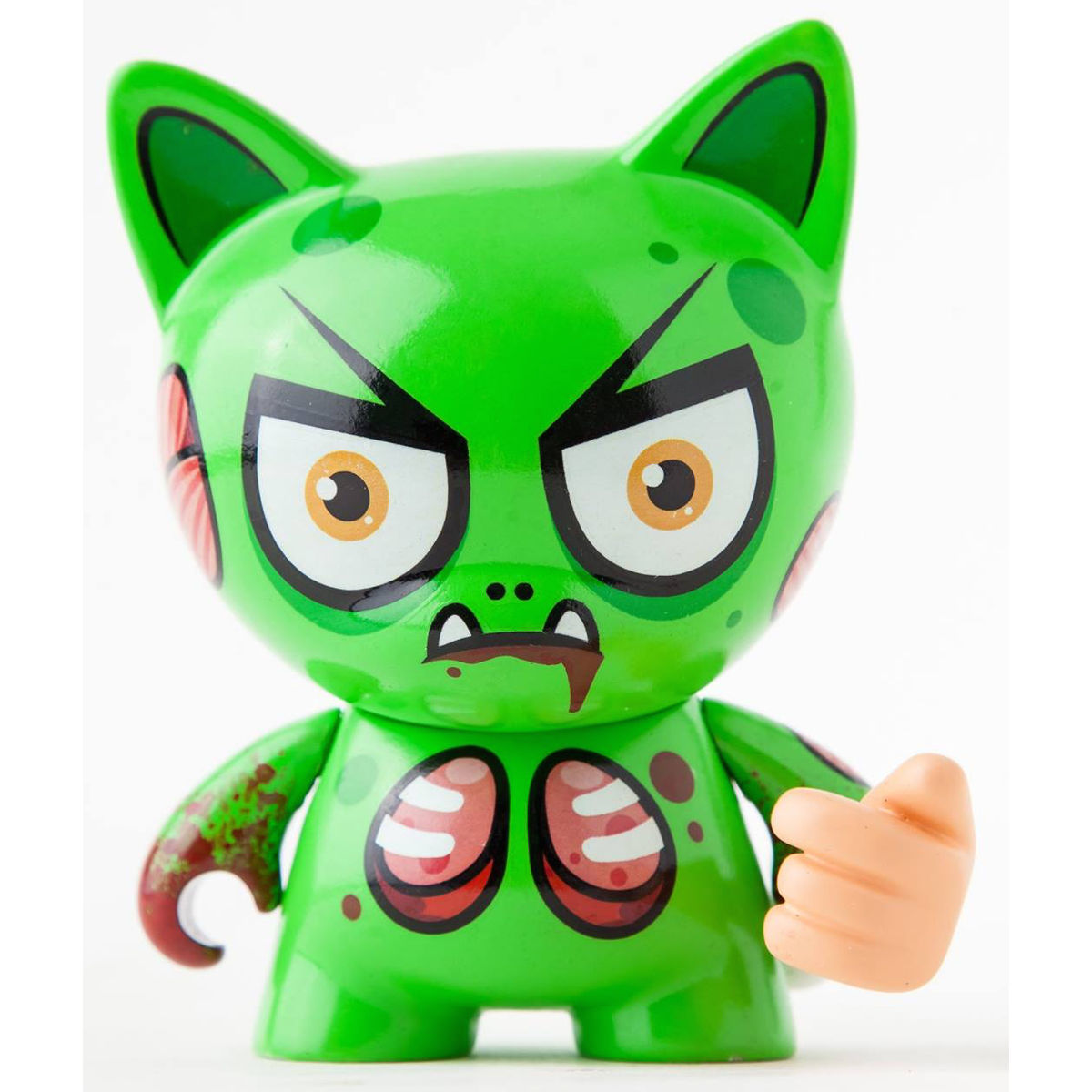 GLITCH “Let’s love animals!” (Roadkill Cat)