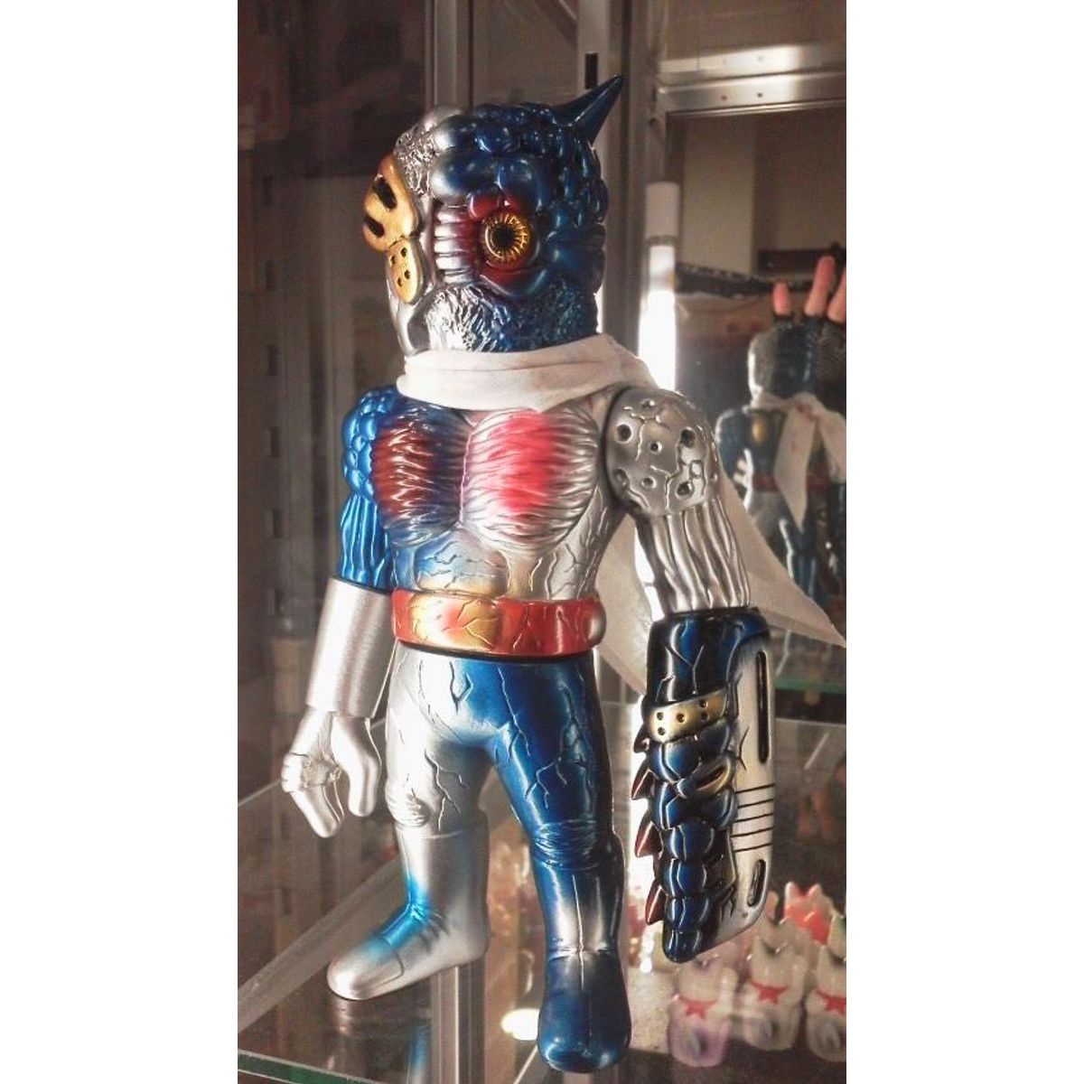 Real head Kaosuman No. 1 ( red bull color )
