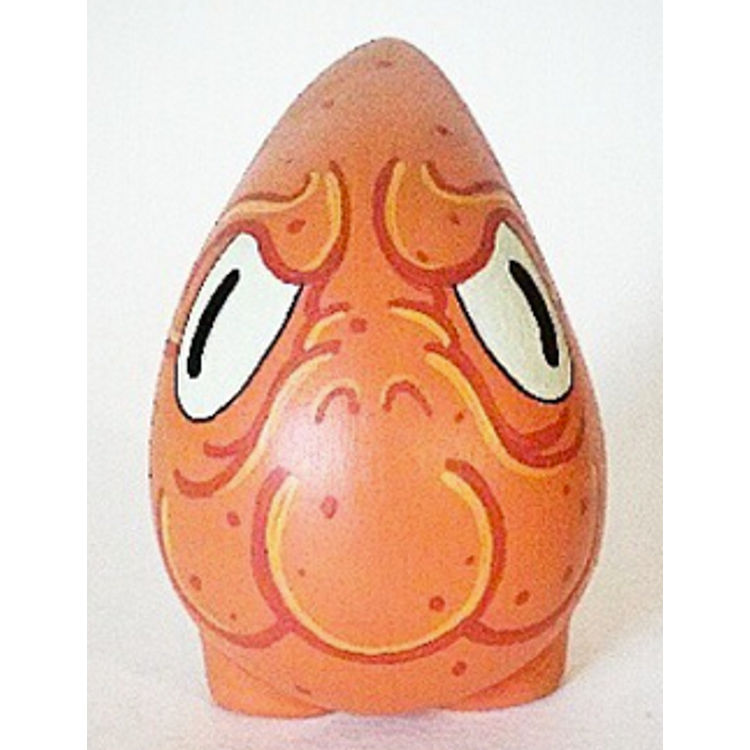 Orange Arch Fiend Blood Droplet by Cat Atomic