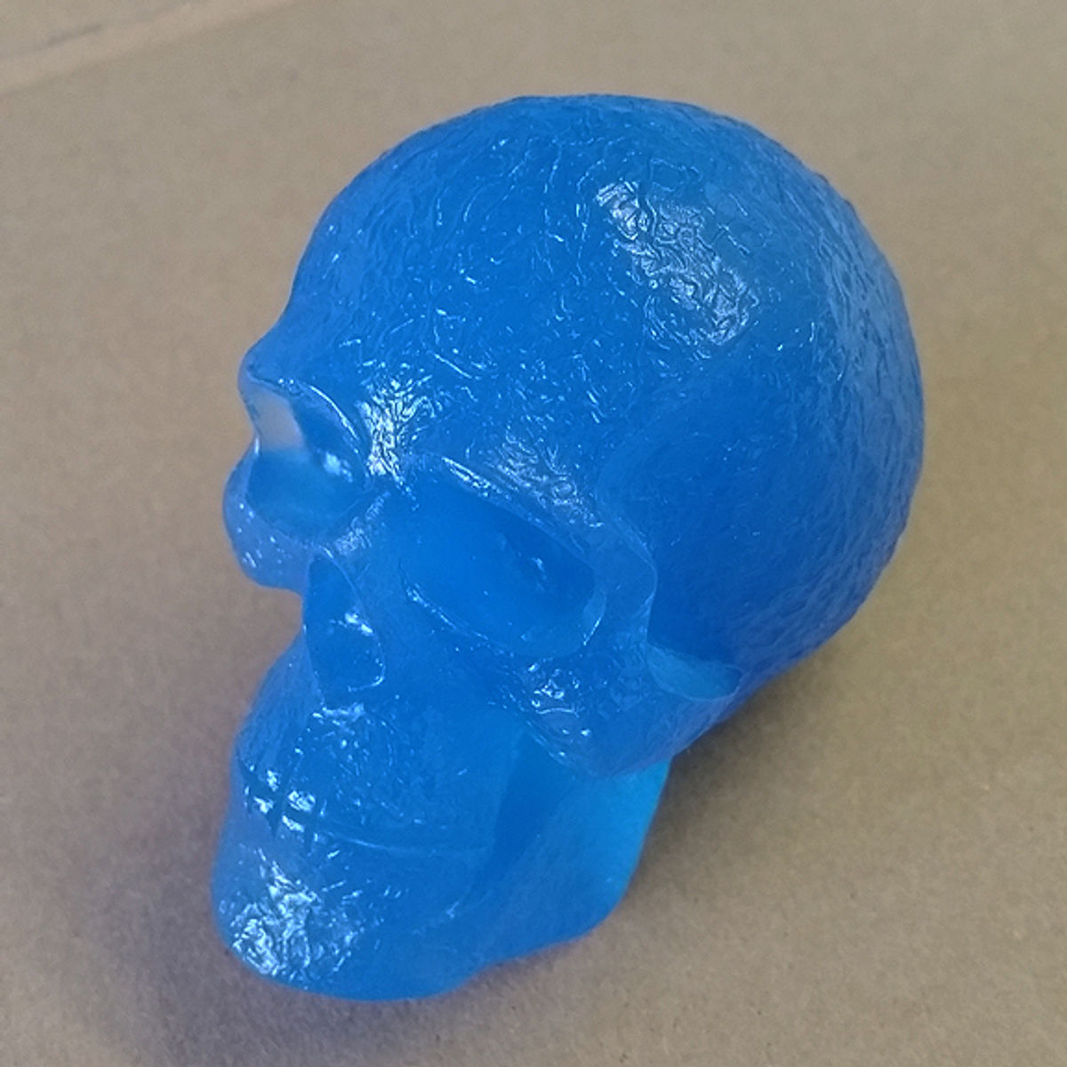GID / Kings Of Atlantis Resin Skull / Sky King / Blue Jade