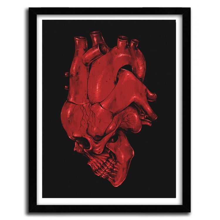 SKULL OF HEART by CARBINE