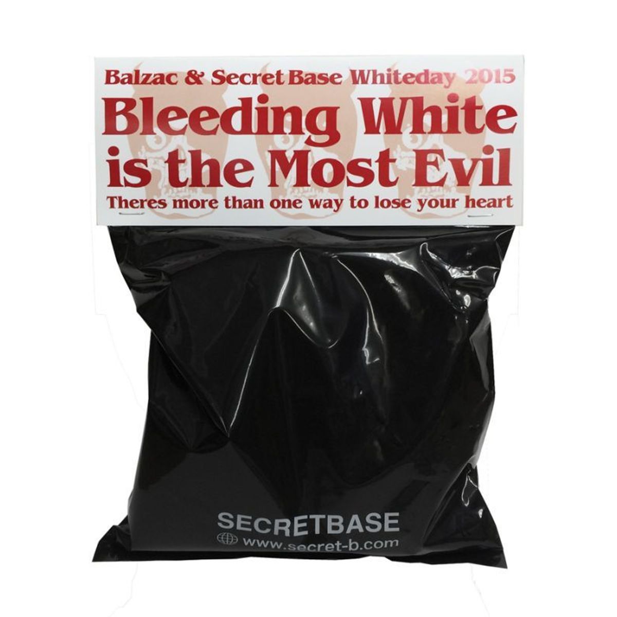 MY BLEEDING WHITEDAY SKULL BBB SB WHITE GID