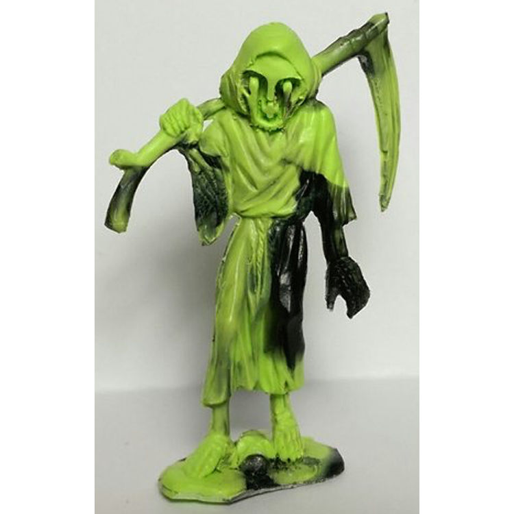 P+P Grim Reaper - TOXIC GREEN / BLACK Swirl by DuBose Art