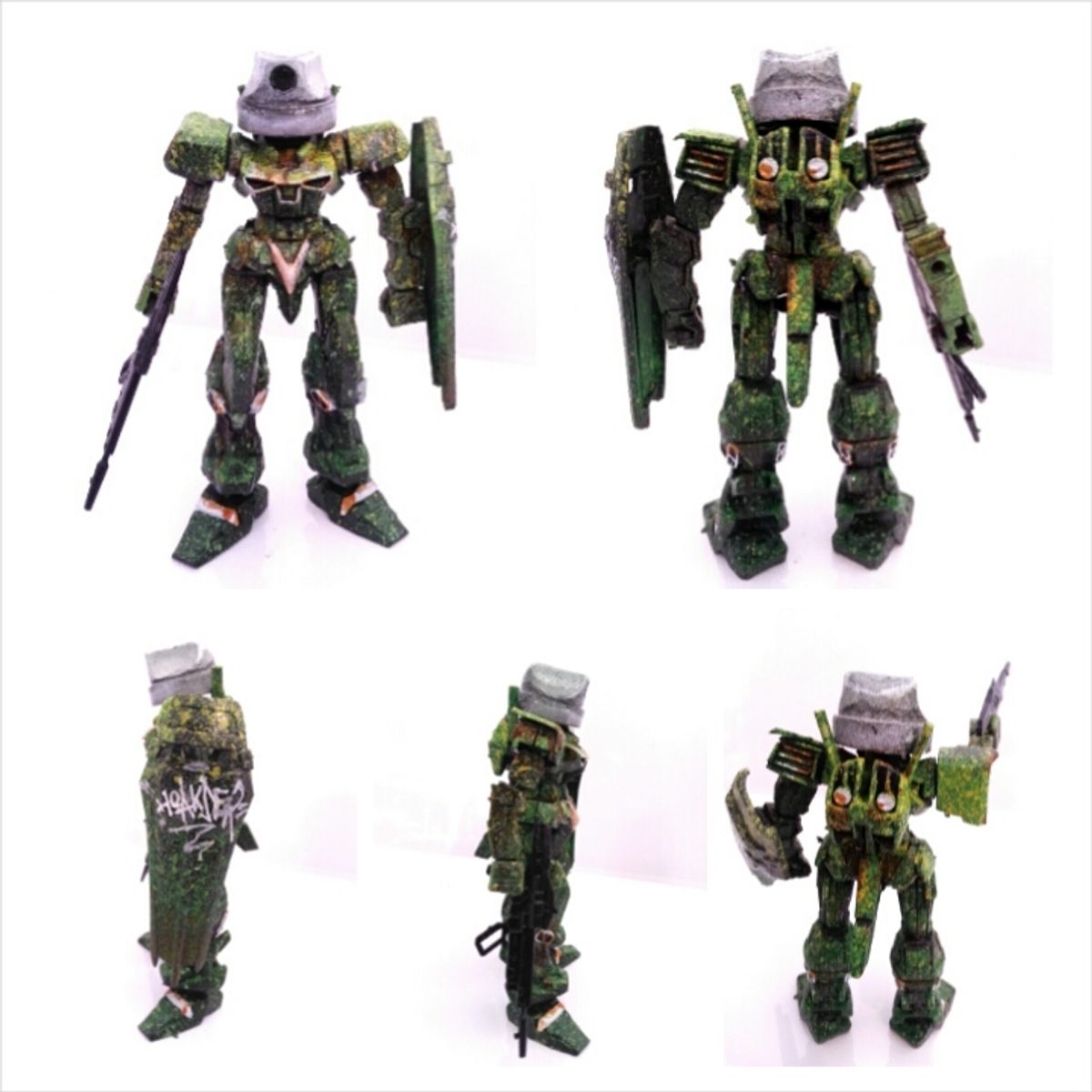 GUNDAM GRAFF BOMBER - GREEN