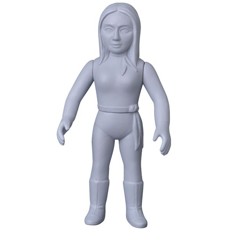 Toei Retro Soft Vinyl Collection M (middle) female combatants (from "Kamen Rider") by Takayuki Goto