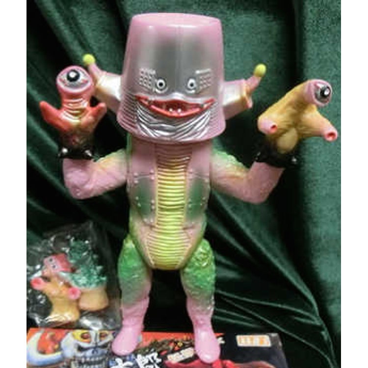 Eregabu Skull Taro Monster Series Puppet Seijin Phase 1 / colored / pink molding / Green by Elegab