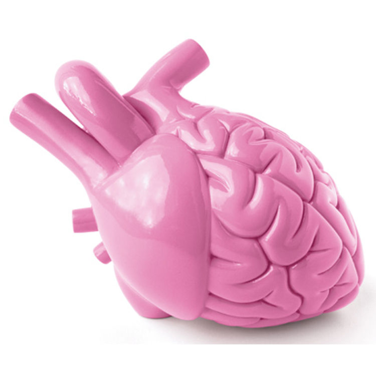BRAINHEART - PINK by Emilio Garcia