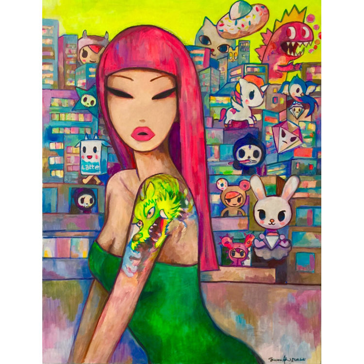 NEON DRAGON by Tokidoki (Simone Legno)