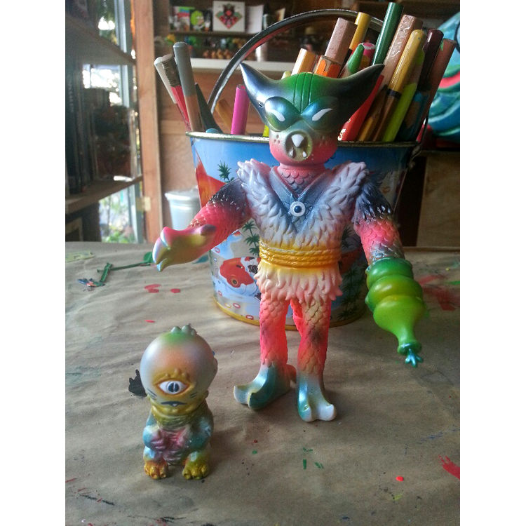 Painted Test Shot Drizzz #1 by Bwana Spoons