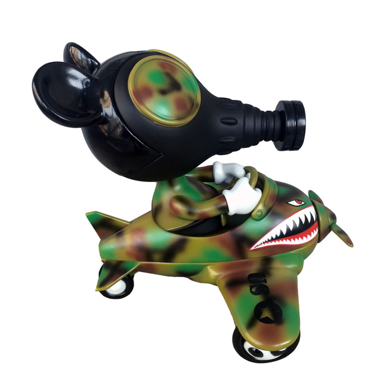 MouseMask Murpy in Airplane - Camo Edition