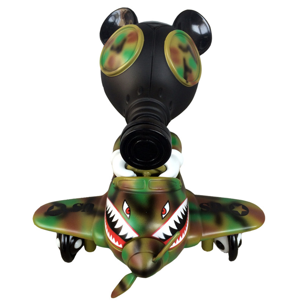 MouseMask Murpy in Airplane - Camo Edition