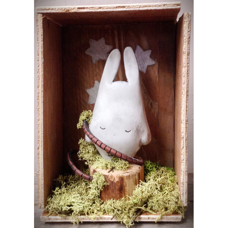 "The Dream Machine - Day Dream" Figurine (2015) by KIBOOCHAN (Eugénie Bazelis)