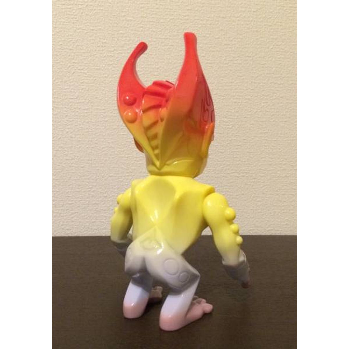 Real head Mutant Evil brown rainbow color