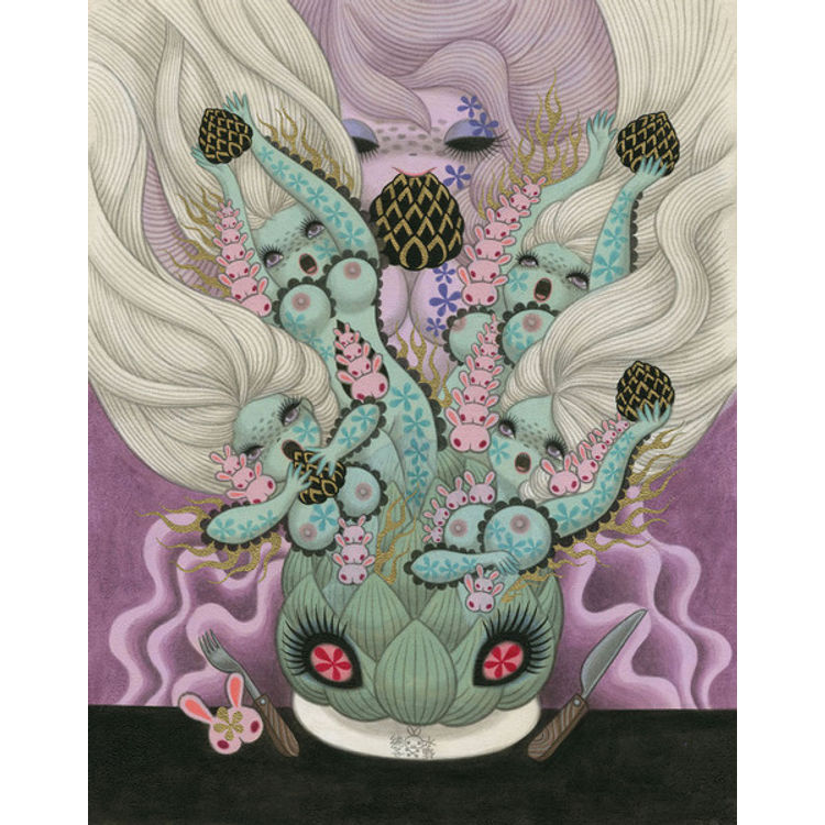 Artichokes by Junko Mizuno