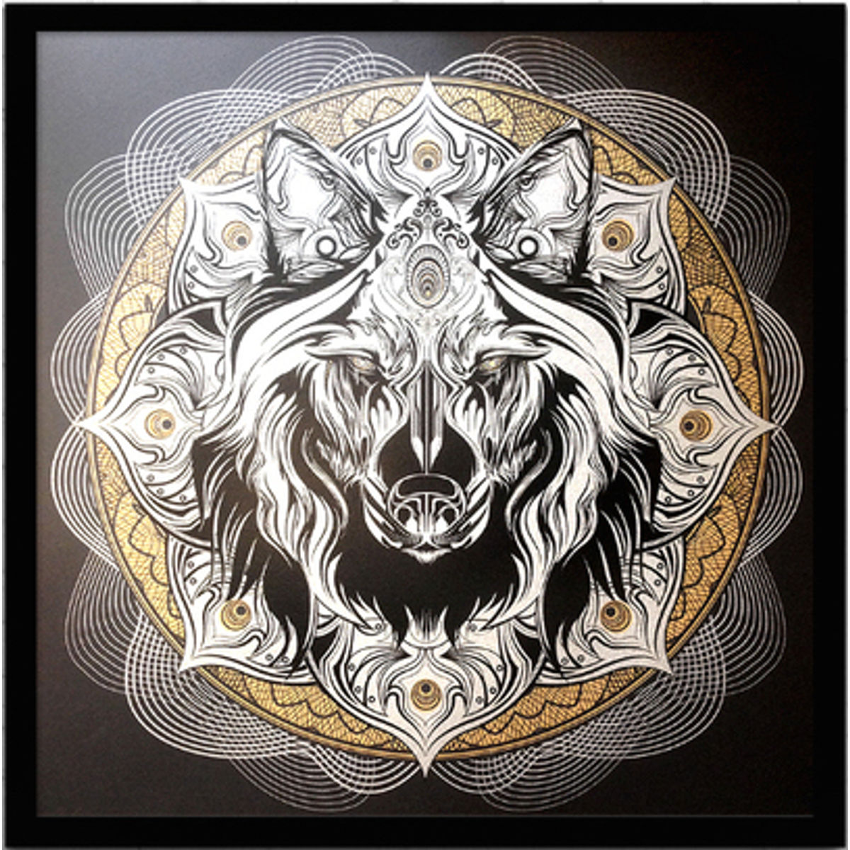 Wolf Mandala