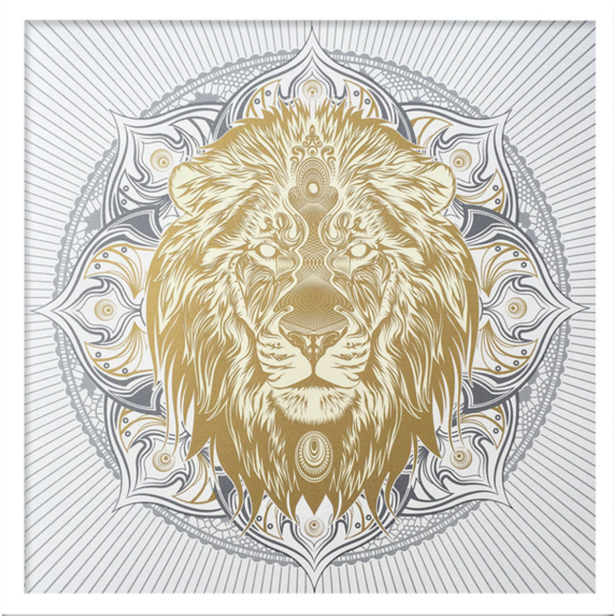 White Lion Mandala