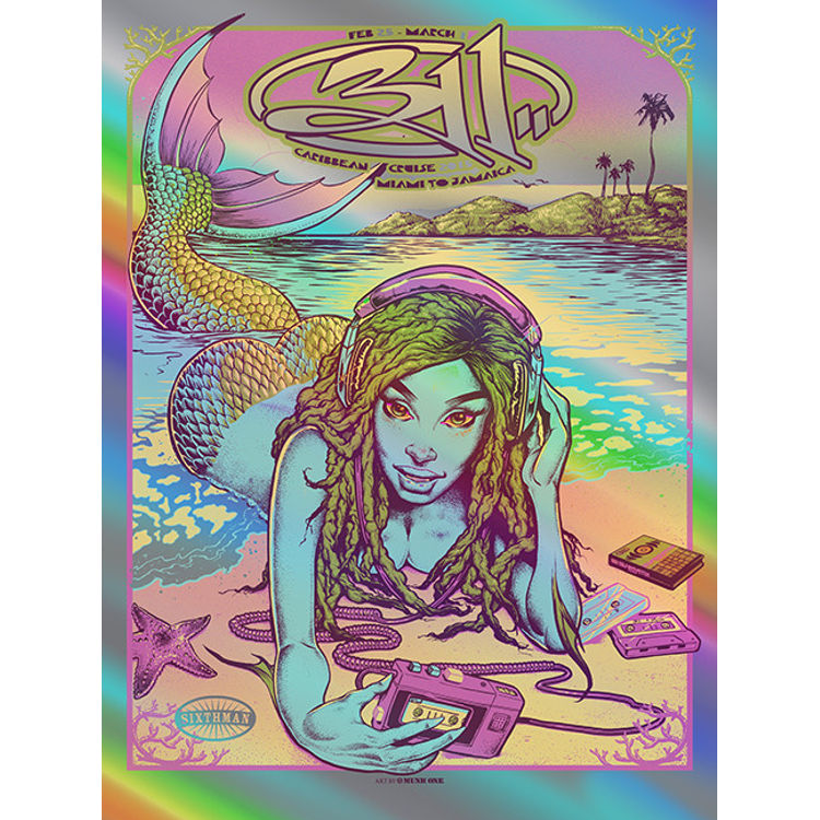 311 CARIBBEAN CRUISE 2015 FOIL AP by Munk One