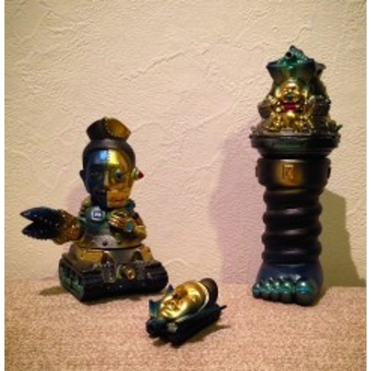 DR. Miroku Golden Bombers color A set by Mirock Toy (Yowohei Kaneko)