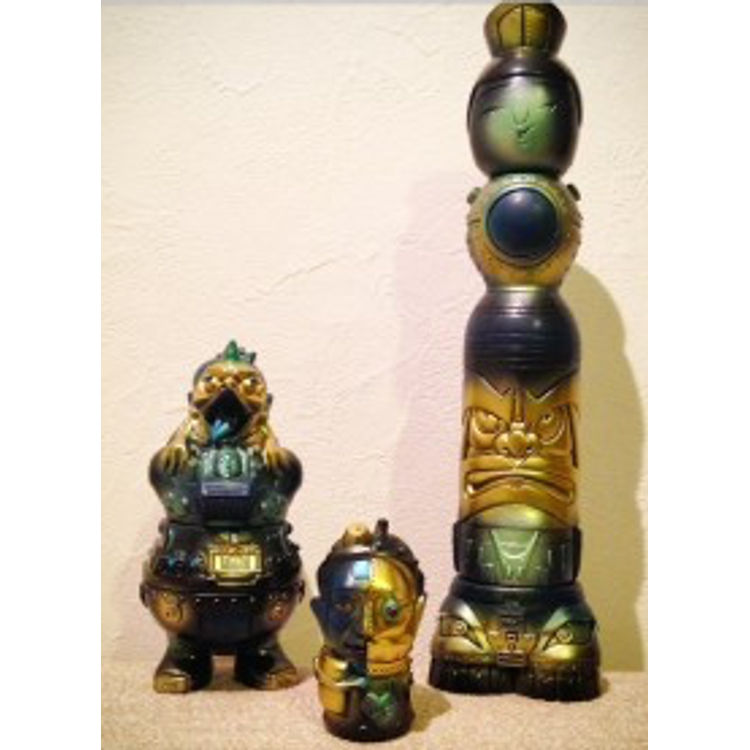 DR. Miroku Golden Bombers color B set by Mirock Toy (Yowohei Kaneko)