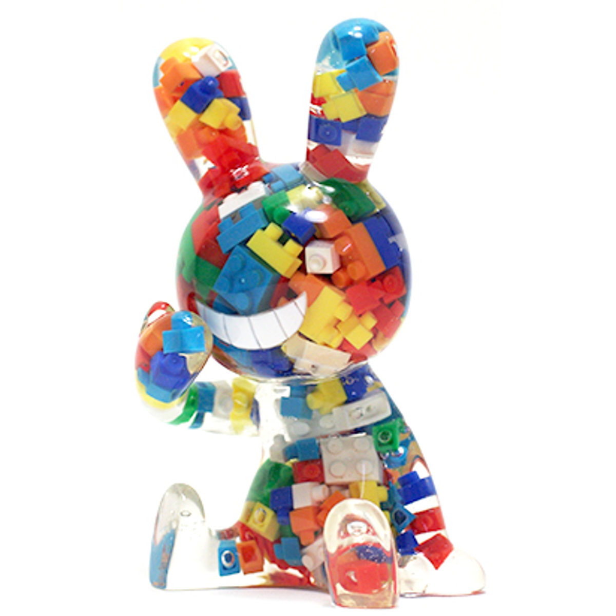 BLACK RABBiT Sitting resin containing block