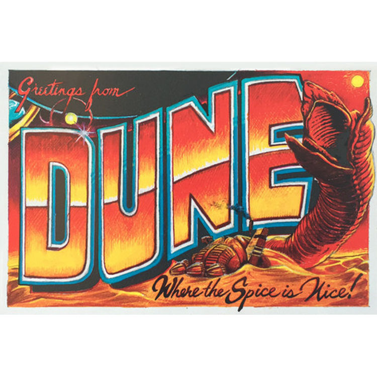“Greetings From Dune” Print by AJ Masthay
