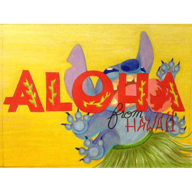 "Aloha" Print by Amy Fry