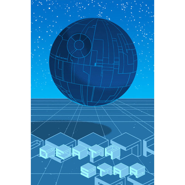 “Death Star” Print by Andrew Trabbold