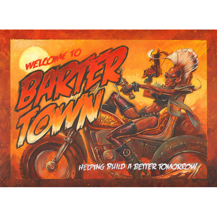 Welcome to Barter Town by Augie Pagan