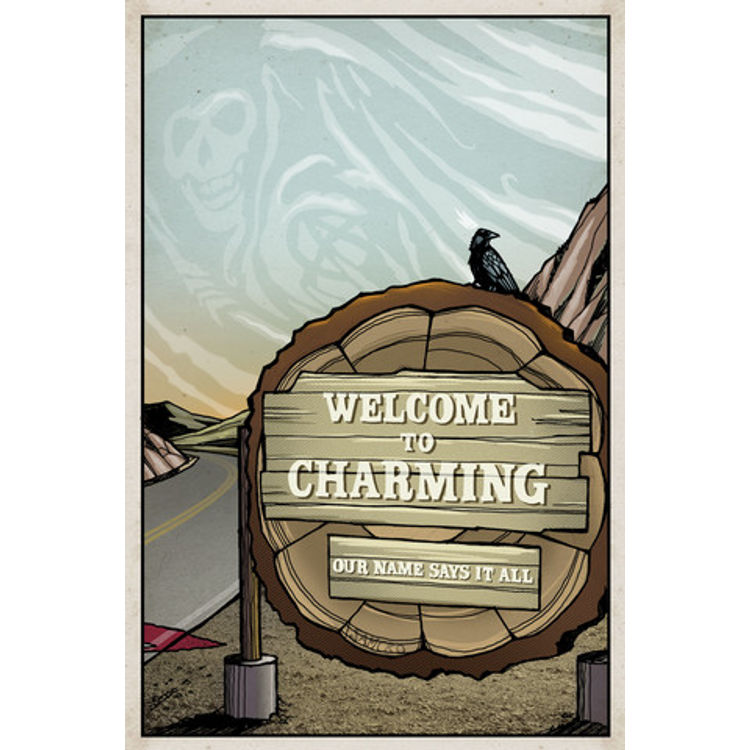 "Welcome to Charming" Print by Clinton Reno