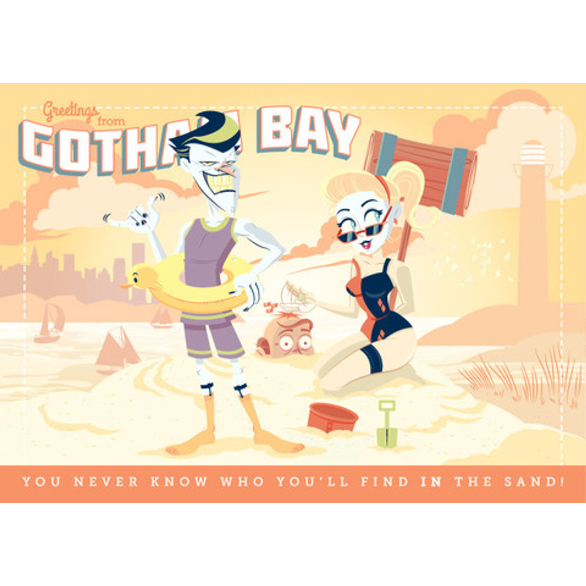 “Gotham Bay" Print