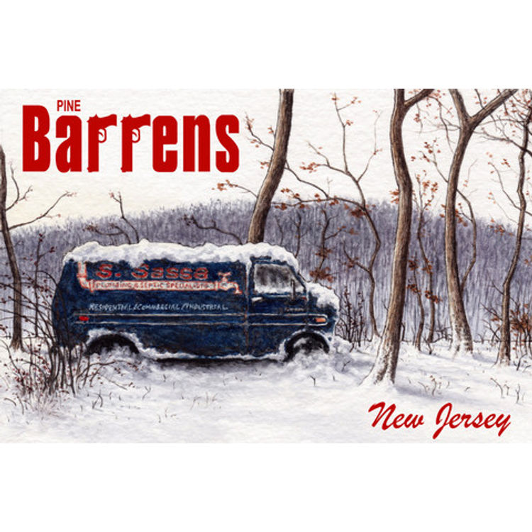 "The Pine Barrens" Print by Eugene Kaik